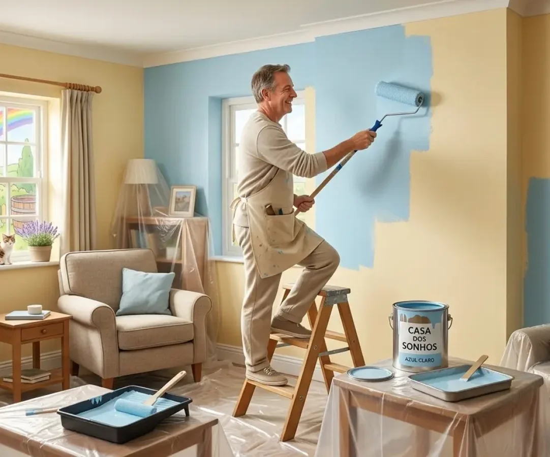 pintando-parede